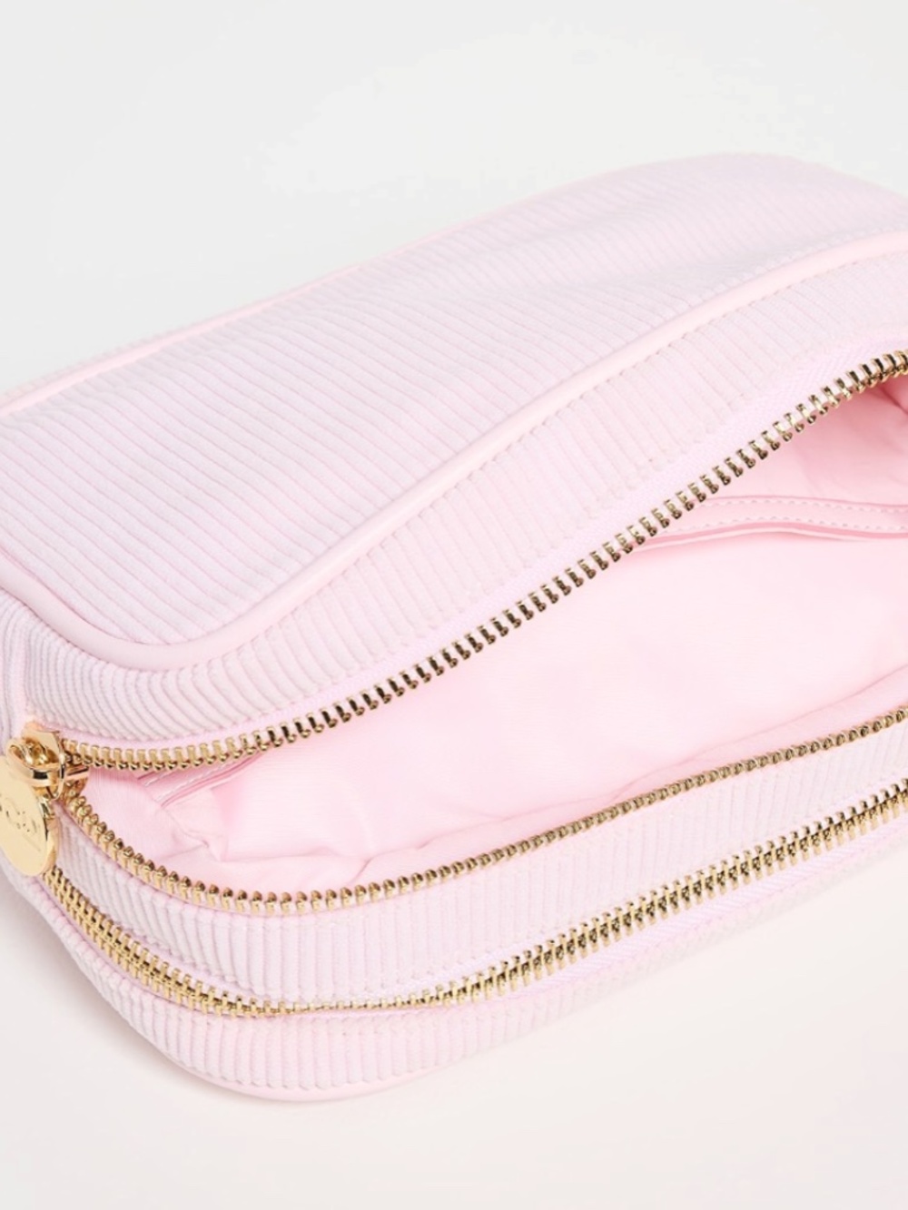 Stoney Clover Lane Pink Corduroy Double Zip NWT - Picture 3 of 7